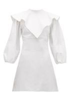 Matchesfashion.com Ellery - O'dell Overlay Cotton Dress - Womens - White