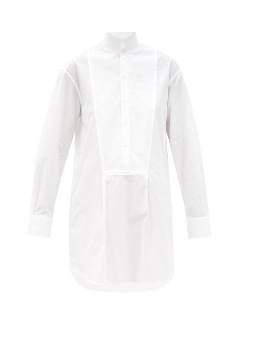 Matchesfashion.com Bourrienne Paris X - Vii Muse Cotton-poplin Shirt - Womens - White