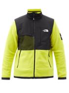 Matchesfashion.com The North Face - Denali High-neck Fleece Jacket - Mens - Yellow