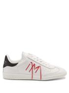 Isabel Marant Bryce Logo-embroidered Leather Low-top Trainers