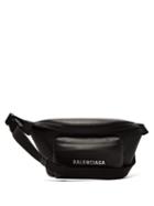 Matchesfashion.com Balenciaga - Everyday Logo Leather Belt Bag - Womens - Black