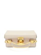Matchesfashion.com Mark Cross - Grace Small Saffiano Leather Box Bag - Womens - Ivory