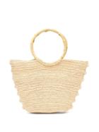 Matchesfashion.com Sensi Studio - Woven Toquilla Straw Basket Bag - Womens - Brown