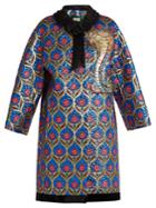Gucci Floral-brocade Lam Coat
