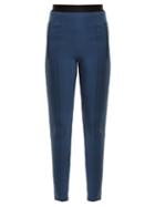 Matchesfashion.com Balenciaga - High Rise Skinny Trousers - Womens - Navy