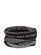Matchesfashion.com Adidas By Stella Mccartney - Striped Stretch Knit Neck Warmer - Womens - Black Stripe