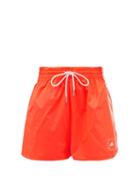 Matchesfashion.com Stella Mccartney - Josie Side-stripe Shell Shorts - Womens - Orange