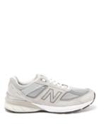 Mens Shoes New Balance - 990v5 Suede And Mesh Running Trainers - Mens - Grey