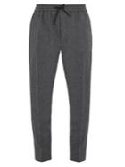 Ami Slim-leg Wool-blend Trousers