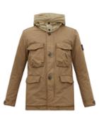 Matchesfashion.com Stone Island - David Logo Patch Hooded Field Jacket - Mens - Dark Green
