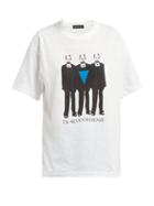 Matchesfashion.com Undercover - The Seventh Sense Cotton Jersey T Shirt - Womens - White