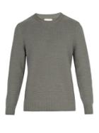 Matchesfashion.com Arj - The Patmos Cotton And Wool Blend Sweater - Mens - Blue