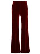 Pallas X Claire Thomson-jonville Digital Flared Velvet Trousers