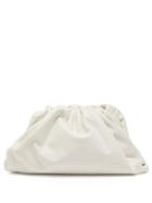 Matchesfashion.com Bottega Veneta - The Pouch Large Leather Clutch - Womens - White
