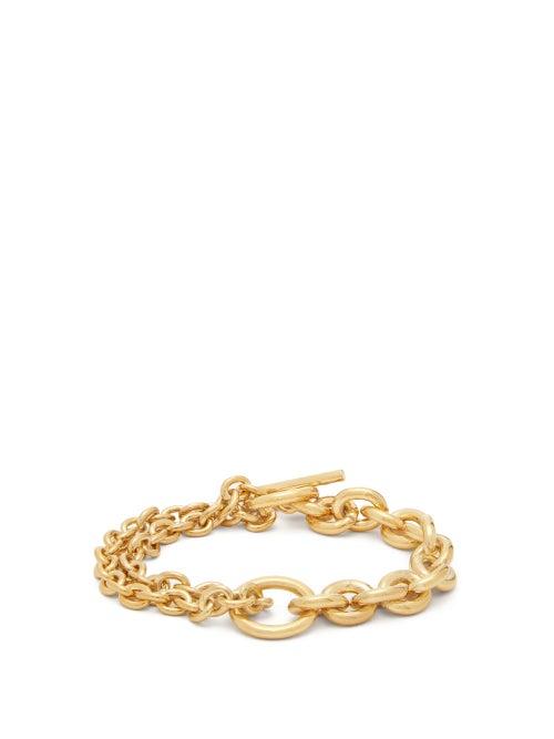 Matchesfashion.com All Blues - Gold-vermeil Chain Bracelet - Womens - Gold