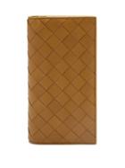 Bottega Veneta - Intrecciato Leather Continental Wallet - Mens - Brown