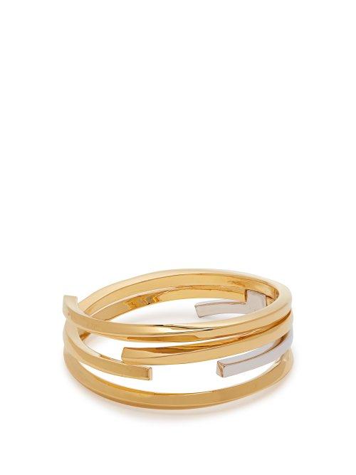 Matchesfashion.com Acne Studios - Aelyn Bracelet - Womens - Gold