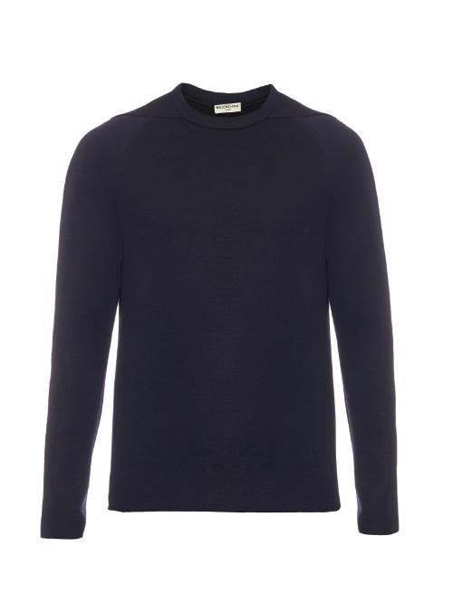 Balenciaga Double-faced Jersey Sweatshirt