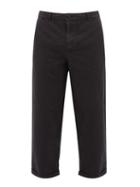 Matchesfashion.com Toogood - The Bricklayer Cotton-canvas Trousers - Mens - Black