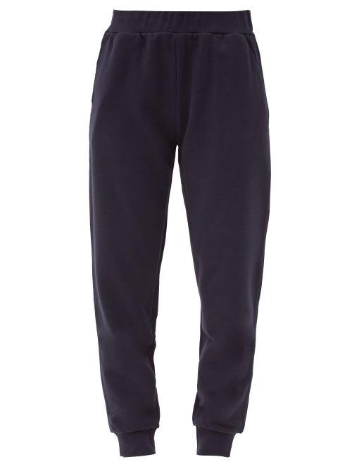 Matchesfashion.com Ernest Leoty - Anouk Cotton Track Pants - Womens - Navy