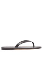 Brioni - Leather Flip Flops - Mens - Black