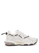 Matchesfashion.com Valentino - Bounce Raised Sole Low Top Leather Trainers - Mens - White Black