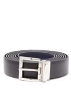 Matchesfashion.com Prada - City Reversible Double Wrap Leather Belt - Mens - Black Multi