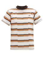 Matchesfashion.com Phipps - Tiny Striped Organic-cotton T-shirt - Mens - White