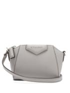 Matchesfashion.com Givenchy - Antigona Nano Leather Cross-body Bag - Womens - Grey