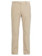 Matchesfashion.com Polo Ralph Lauren - Slim Leg Cotton Blend Corduroy Trousers - Mens - Beige