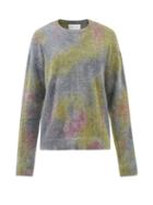 John Elliott - Tie-dye Mohair-blend Sweater - Mens - Green