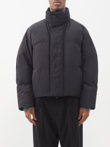 Le17septembre Homme - Point-collar Quilted Jacket - Mens - Black