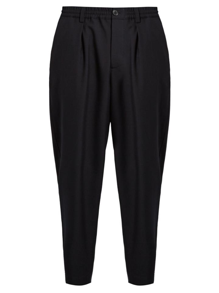 Marni Tapered Wool-piqu Trousers