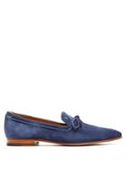 Tod's Round-toe Suede Loafers
