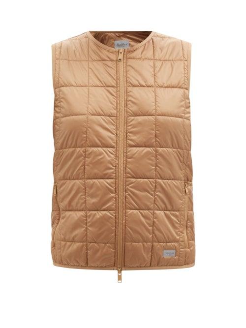 Max Mara Leisure - Cenere Gilet - Womens - Brown