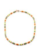 Liou - Deedee Enamel, Pearl & 14kt Gold-plated Necklace - Mens - Multi