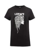 Matchesfashion.com Loewe - Salome Print Jersey T Shirt - Womens - Black Multi