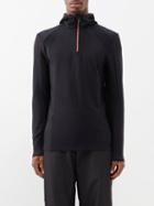 Bogner - Orson Quarter-zip Hooded Base-layer Top - Mens - Black