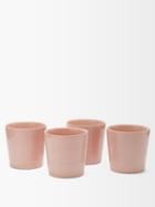 Serax - X Ottolenghi Set Of Four Feast Coffee Cups - Light Pink