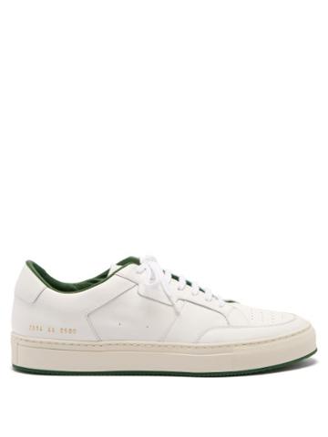 Common Projects - Tennis Leather Trainers - Mens - White