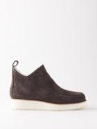 Gabriela Hearst - Harry Suede Ankle Boots - Womens - Grey