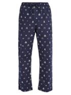 Matchesfashion.com Derek Rose - Nelson 65 Cotton Pyjama Trousers - Mens - Navy