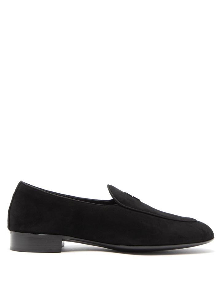 Giuseppe Zanotti G-flash Suede Loafers