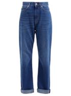 Matchesfashion.com Weekend Max Mara - Fiordo Jeans - Womens - Dark Blue
