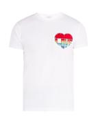 Matchesfashion.com Valentino - Love Cotton Jersey T Shirt - Mens - White