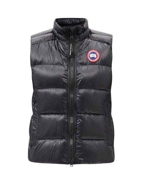 Canada Goose - Cypress Recycled-nylon Ripstop Down Gilet - Womens - Black