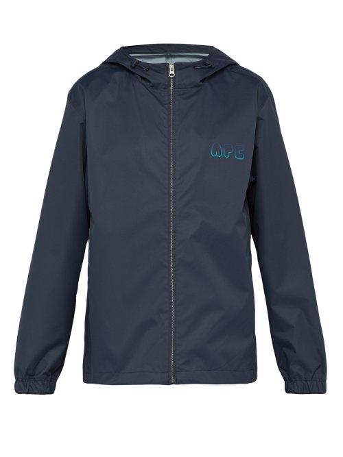 Matchesfashion.com A.p.c. - Touitronic Hooded Rain Jacket - Mens - Navy