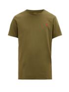 Matchesfashion.com Polo Ralph Lauren - Slim Fit Cotton Jersey T Shirt - Mens - Green