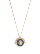 Matchesfashion.com Ferian - Wedgewood Gold Ship Necklace - Womens - Blue