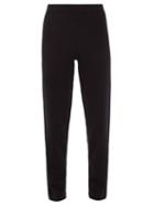 Matchesfashion.com Allude - Straight-leg Cashmere Trousers - Womens - Black